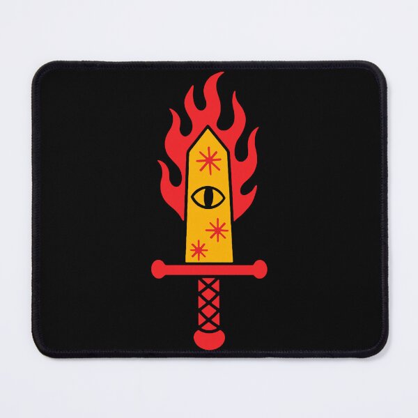 Item preview, Mystic Fiery Eye Blade designed and sold by zzz888.