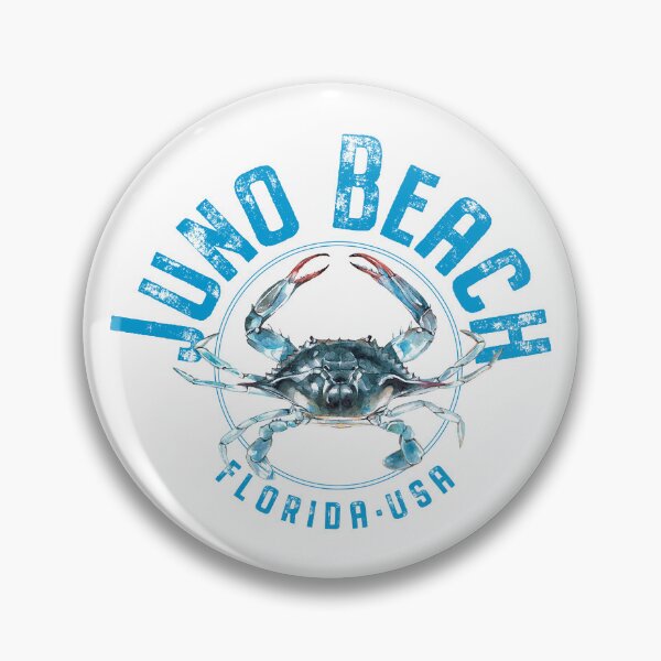 Item preview, Juno Beach Florida Blue Crab Design designed and sold by Futurebeachbum.