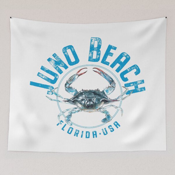 Item preview, Juno Beach Florida Blue Crab Design designed and sold by Futurebeachbum.