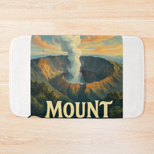 Item preview, Mount Tambora Volcano Erupting, Indonesia designed and sold by Places On Earth.