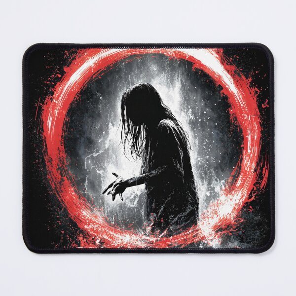 Item preview, The Ring Cursed Videotape Ghost Fan Art - Eerie Horror Spirit Graphic Tee Design designed and sold by Senpaiwaves.