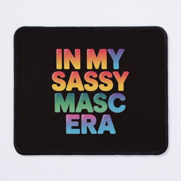 Item preview, In My Sassy Masc Era Lesbian Girlfriend Lesbian Couple Pride designed and sold by sheenmi.