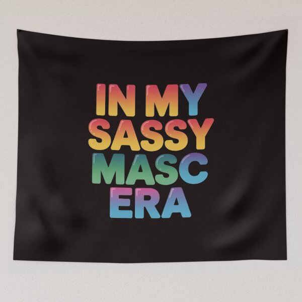 Item preview, In My Sassy Masc Era Lesbian Girlfriend Lesbian Couple Pride  designed and sold by sheenmi.