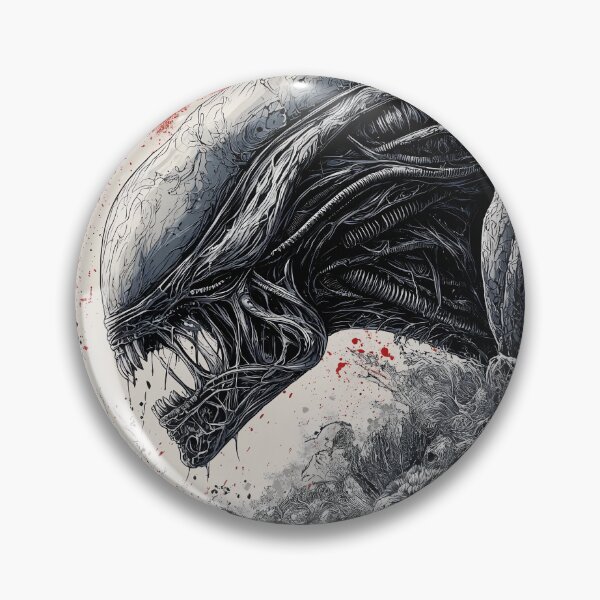 Item preview, Xenomorph Cosmic Horror Fan Art - Alien Creature Sci-Fi Terror Graphic Tee Design designed and sold by Senpaiwaves.