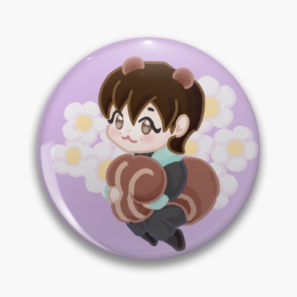 Item preview, Hobi Squirrel with flowers designed and sold by ErisMac.