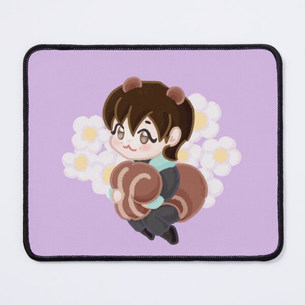 Item preview, Hobi Squirrel with flowers designed and sold by ErisMac.