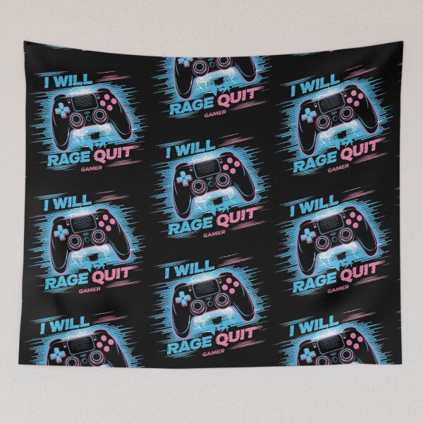 Item preview, I Will Rage Quit designed and sold by PlanetMarker.