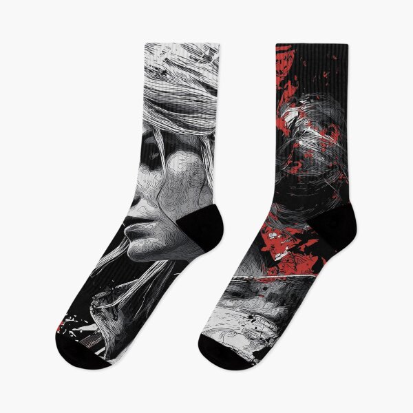 Item preview, Ciri Witcher Fan Art - Ashen-Haired Sorceress Warrior Adventure Graphic Tee Design designed and sold by Senpaiwaves.