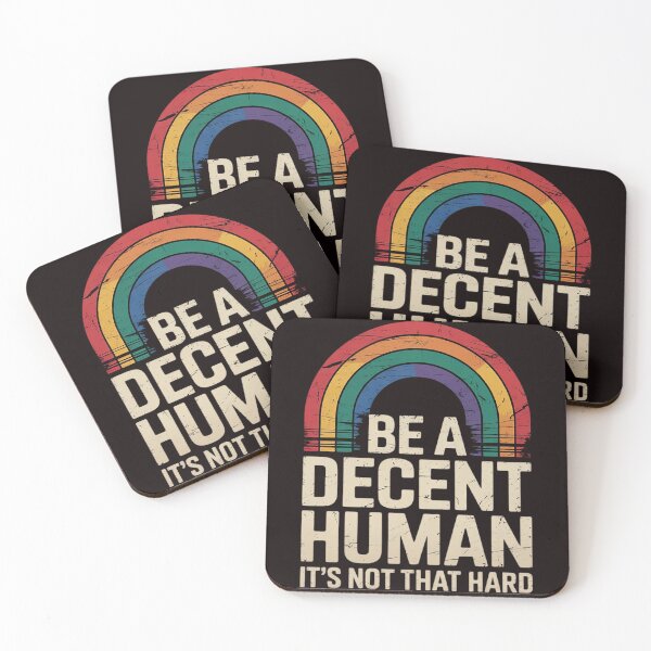 Item preview, LGBT Be A Decent Human It's Not That Hard  designed and sold by sheenmi.