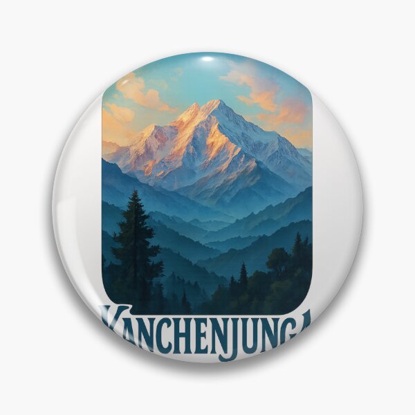 Item preview, Kanchenjunga Sunrise View, Himalayas Nepal India Border designed and sold by Places On Earth.
