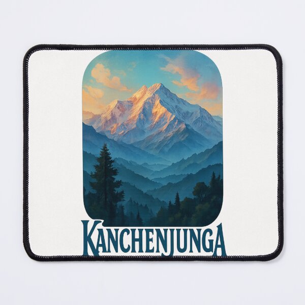 Item preview, Kanchenjunga Sunrise View, Himalayas Nepal India Border designed and sold by Places On Earth.