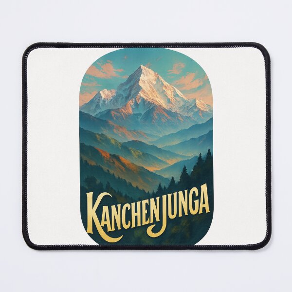 Item preview, Kanchenjunga Mountain Panorama, Sikkim Nepal India Himalayas designed and sold by Places On Earth.