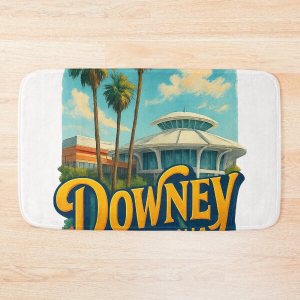 Item preview, Downey Civic Center with Palm Trees, California USA designed and sold by Places On Earth.