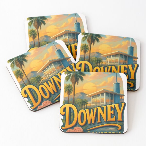 Item preview, Mid-Century Modern Skyline, Downey California designed and sold by Places On Earth.
