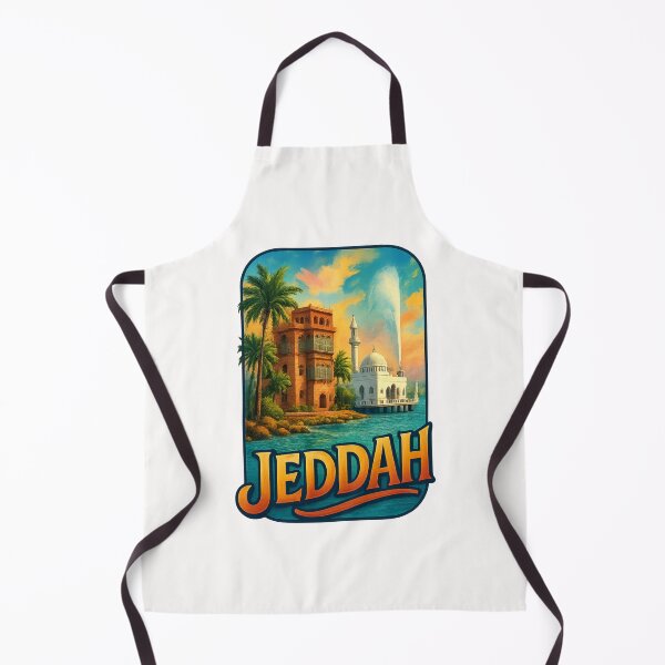 Item preview, Historic Al-Balad and Corniche View, Jeddah Saudi Arabia designed and sold by Places On Earth.