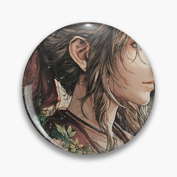 Item preview, Flower Maiden Fan Art - Mystical Healer Fantasy Heroine Graphic Tee Design designed and sold by Senpaiwaves.