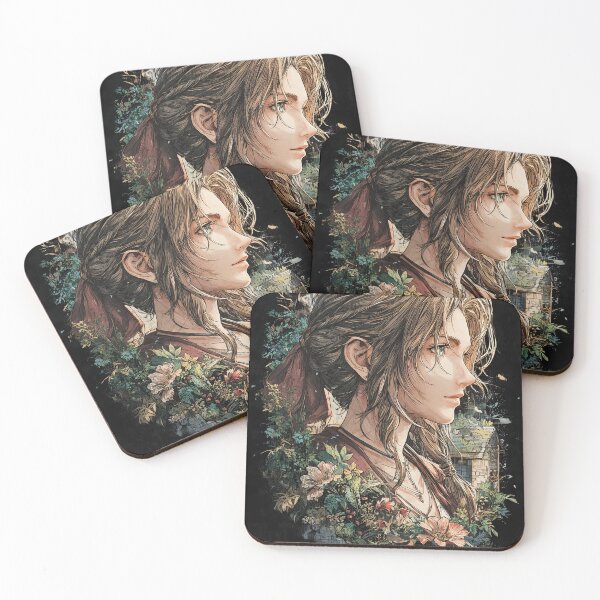 Item preview, Flower Maiden Fan Art - Mystical Healer Fantasy Heroine Graphic Tee Design designed and sold by Senpaiwaves.