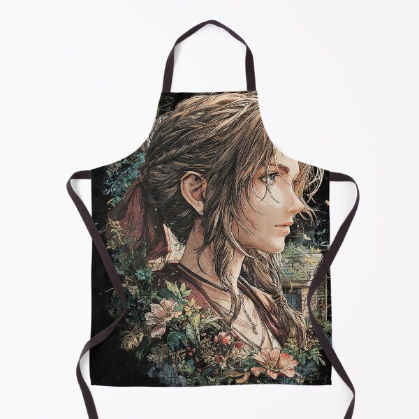 Item preview, Flower Maiden Fan Art - Mystical Healer Fantasy Heroine Graphic Tee Design designed and sold by Senpaiwaves.