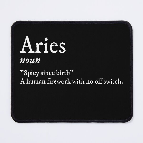 Item preview, Aries: A Human Firework With no Off Switch designed and sold by JayCreator.