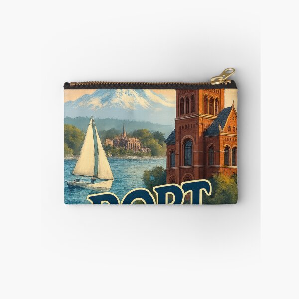 Item preview, Port Townsend Clock Tower and Mount Rainier View, Washington USA designed and sold by Aryabek.