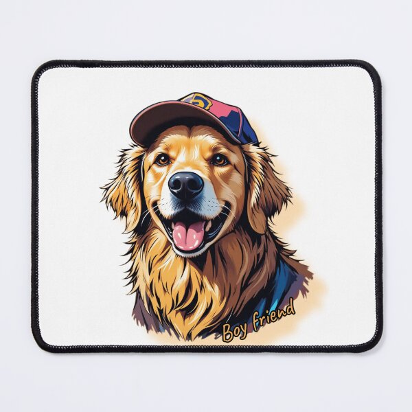 Item preview, Golden retriever boy friend  designed and sold by DigitalArtTK.