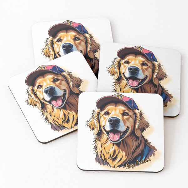 Item preview, Golden retriever boy friend  designed and sold by DigitalArtTK.