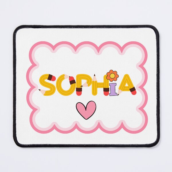 Item preview, Sophia – Cute Personalized Name T-Shirt for Kids designed and sold by TeeTrekker.