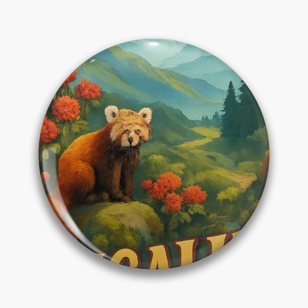 Item preview, Singalila National Park with Red Panda, Darjeeling India designed and sold by Aryabek.