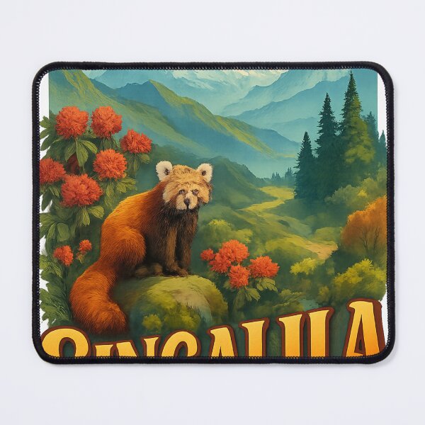 Item preview, Singalila National Park with Red Panda, Darjeeling India designed and sold by Aryabek.