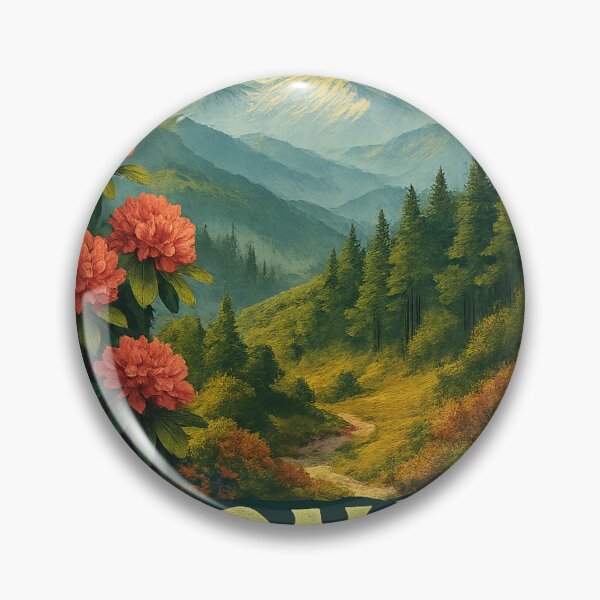 Item preview, Singalila National Park Mountains and Rhododendrons, Darjeeling India designed and sold by Aryabek.