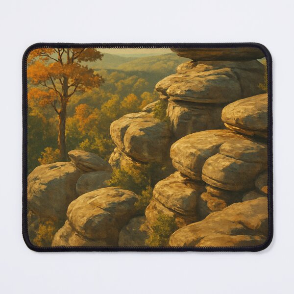 Item preview, Shawnee National Forest Autumn View, Illinois USA designed and sold by Aryabek.