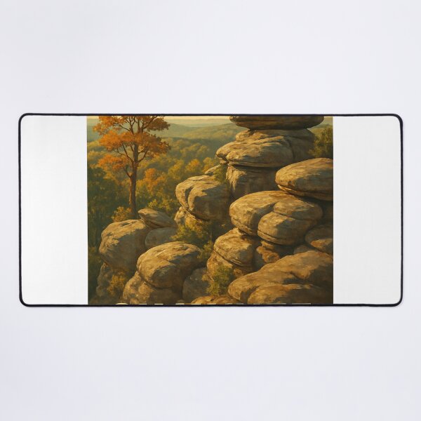 Item preview, Shawnee National Forest Autumn View, Illinois USA designed and sold by Aryabek.