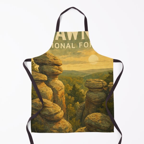 Item preview, Shawnee National Forest Sunrise Rocks, Illinois USA designed and sold by Aryabek.