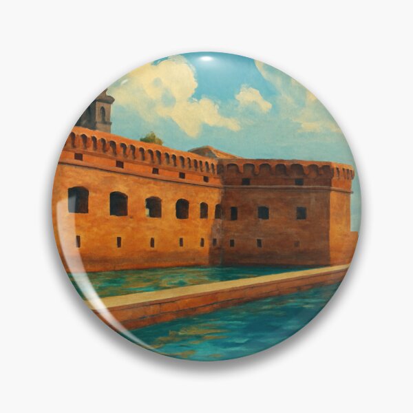 Item preview, Dry Tortugas National Park Fort and Blue Waters, Florida USA designed and sold by Aryabek.