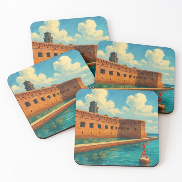 Item preview, Dry Tortugas National Park Fort and Blue Waters, Florida USA designed and sold by Aryabek.