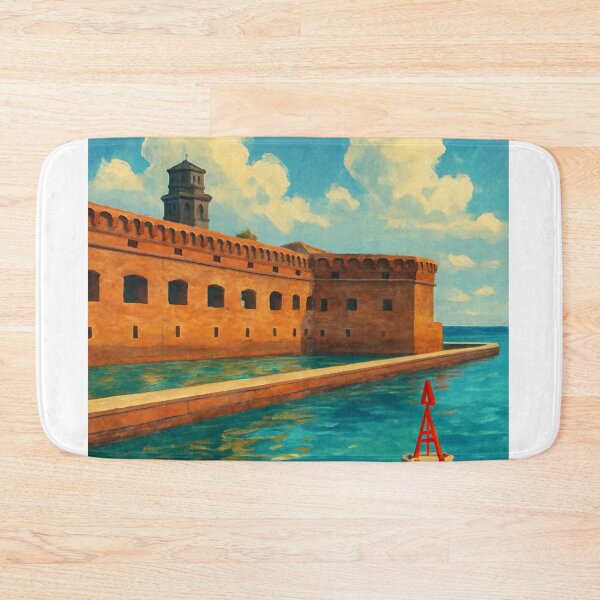 Item preview, Dry Tortugas National Park Fort and Blue Waters, Florida USA designed and sold by Aryabek.