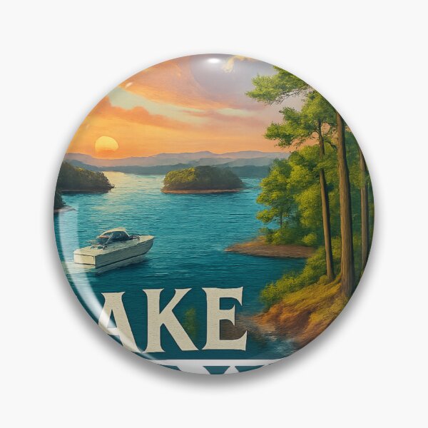 Item preview, Lake Lanier Boat at Sunset, Georgia USA designed and sold by Aryabek.