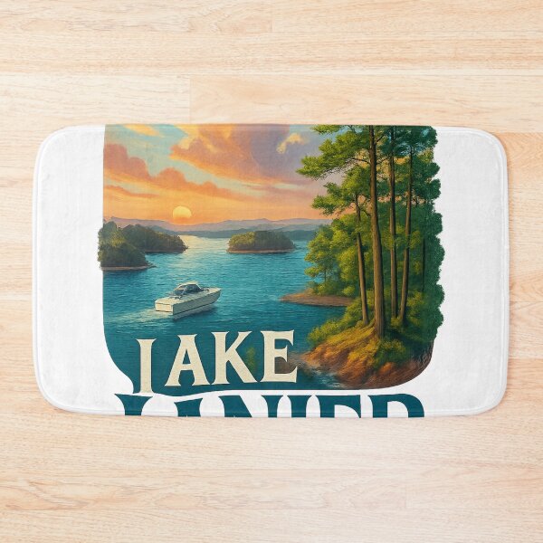 Item preview, Lake Lanier Boat at Sunset, Georgia USA designed and sold by Aryabek.
