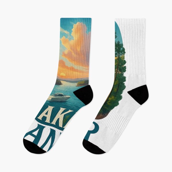 Item preview, Lake Lanier Boat at Sunset, Georgia USA designed and sold by Aryabek.