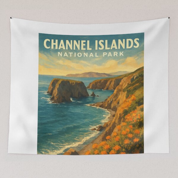 Item preview, Channel Islands National Park Wildflowers, California USA designed and sold by Aryabek.