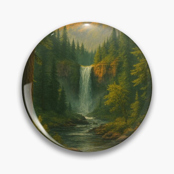 Item preview, Willamette National Forest Waterfall, Oregon USA designed and sold by Aryabek.