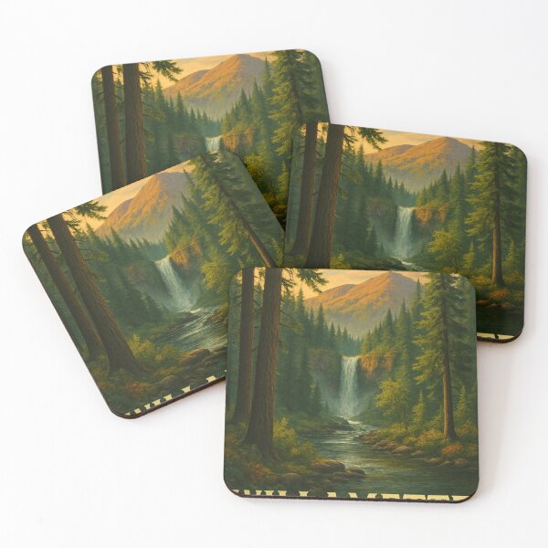 Item preview, Willamette National Forest Waterfall, Oregon USA designed and sold by Aryabek.