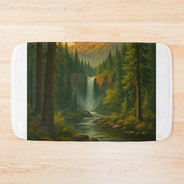 Item preview, Willamette National Forest Waterfall, Oregon USA designed and sold by Aryabek.