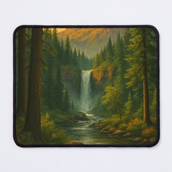 Item preview, Willamette National Forest Waterfall, Oregon USA designed and sold by Aryabek.