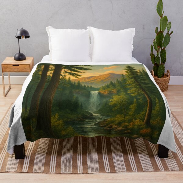 Item preview, Willamette National Forest Waterfall, Oregon USA designed and sold by Aryabek.