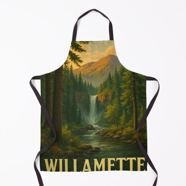 Item preview, Willamette National Forest Waterfall, Oregon USA designed and sold by Aryabek.