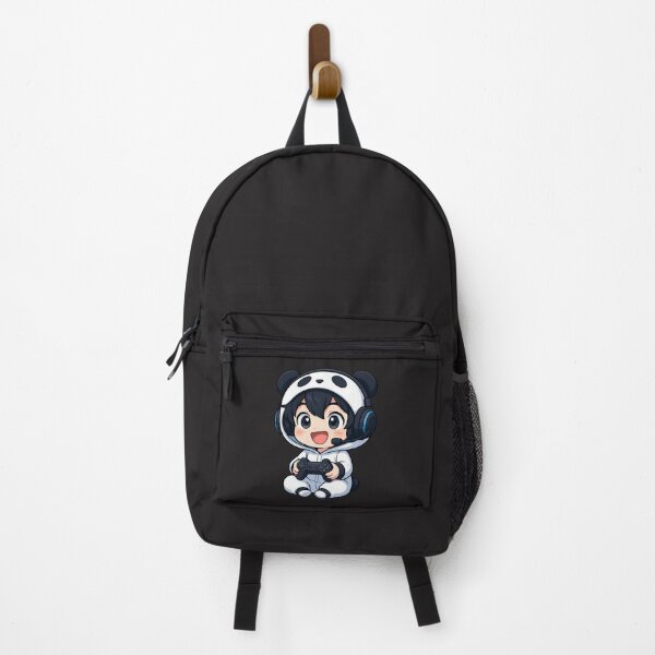 Item preview, Chibi Panda Boy Gamer – Cute Kawaii Gaming Character with Headset and Controller designed and sold by ColorSplash123.