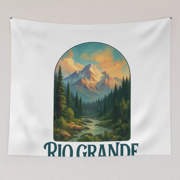 Item preview, Rio Grande National Forest, Colorado USA – Snow-Capped Peaks designed and sold by Aryabek.