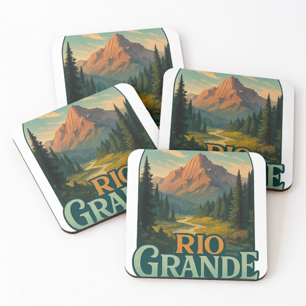 Item preview, Rio Grande National Forest, Colorado USA – Sunset Mountains designed and sold by Aryabek.