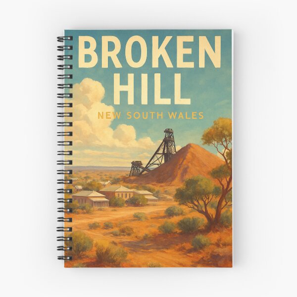 Item preview, Broken Hill, New South Wales Australia – Historic Mining Town designed and sold by Aryabek.